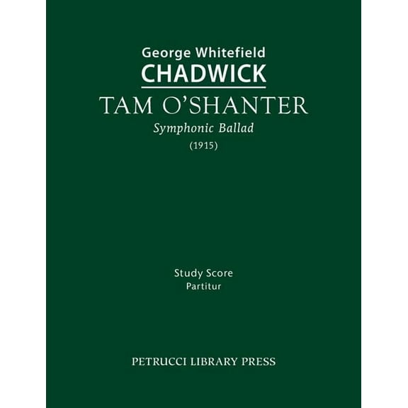 Tam O'Shanter: Study score