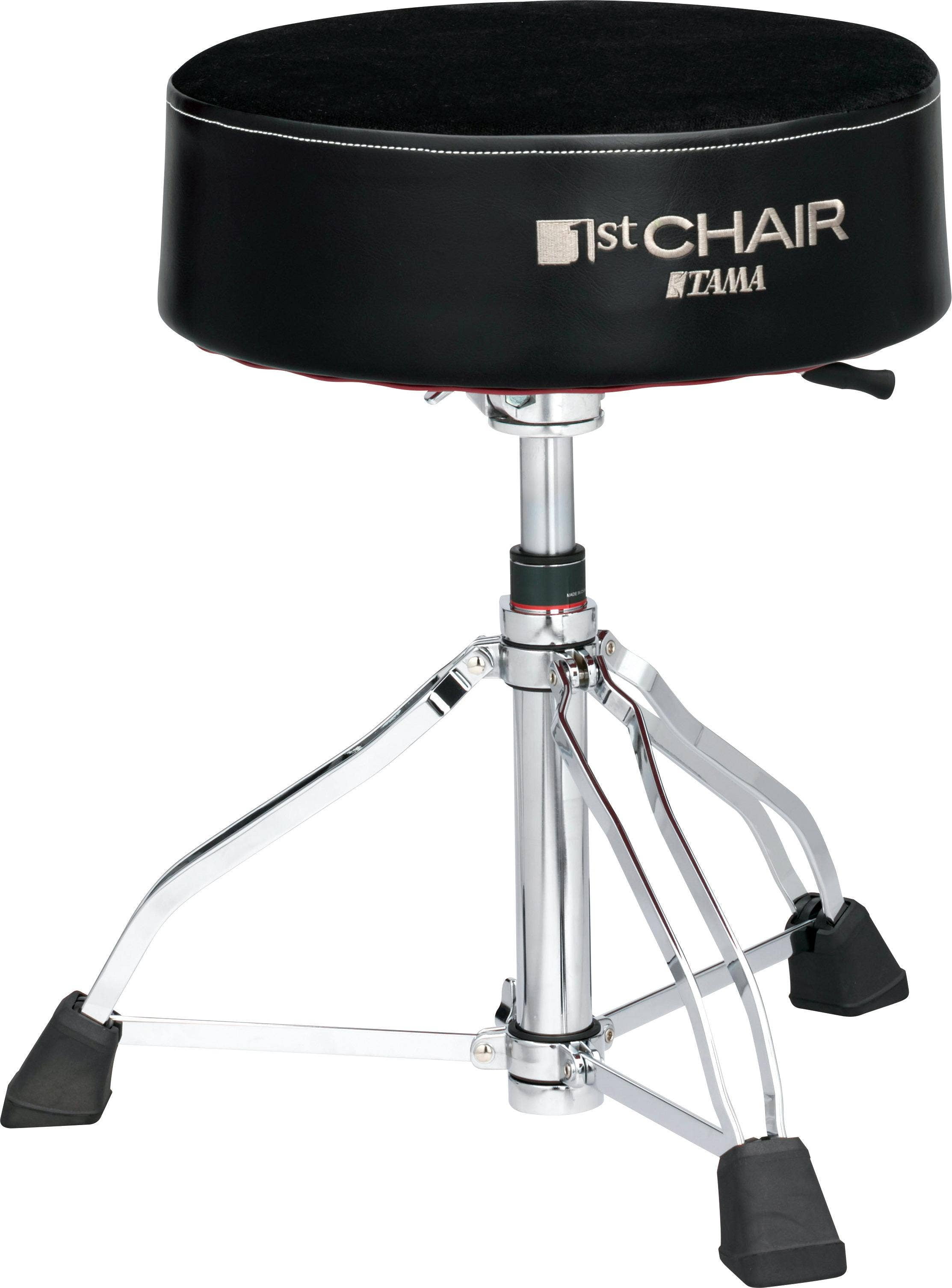 Tama 1st Chair Round Rider Hydraulix XL Drum Throne w/Cloth Top Seat