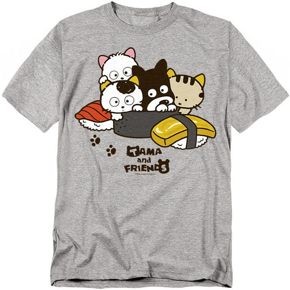 Tama Of The 3Rd District T-Shirt Cats And Sushi Unisex Graphic Tee for Men & Women