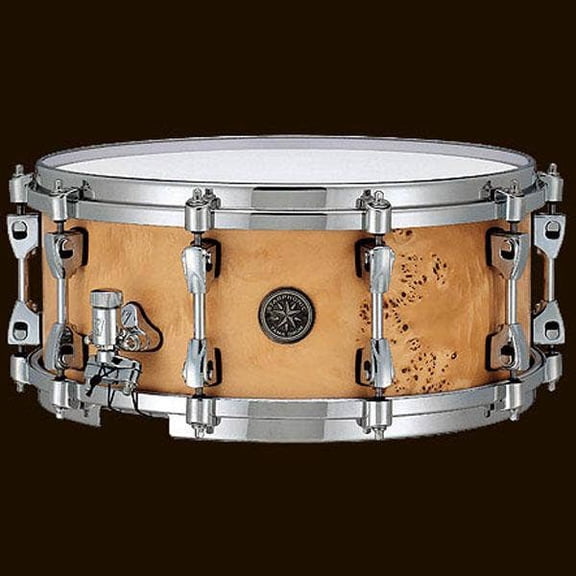 PMM146 Starphonic Snare Drum Satin Mappa Burl 6"x14"