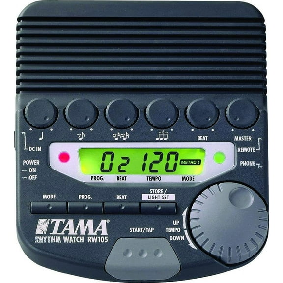 Tama RW105 Rhythm Watch - Drummer's Programmable Metronome