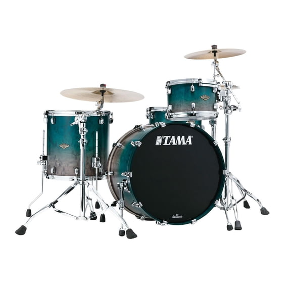 Tama Starclassic Walnut/Birch 3-Piece Shell Pack (Satin Sapphire Fade, Lacquer)