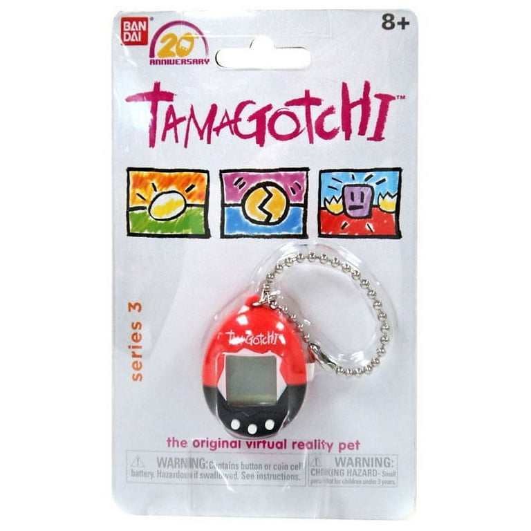 20th Anniversary Edition Series 3 Mini Tamagotchi in Red & Black