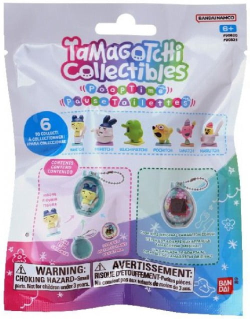Figurines Tamagotchi Série 1 Poop Time – 1 Personnage Mystère Sur 6, Avec Présentoir Et Sticker, Dès 6 Ans