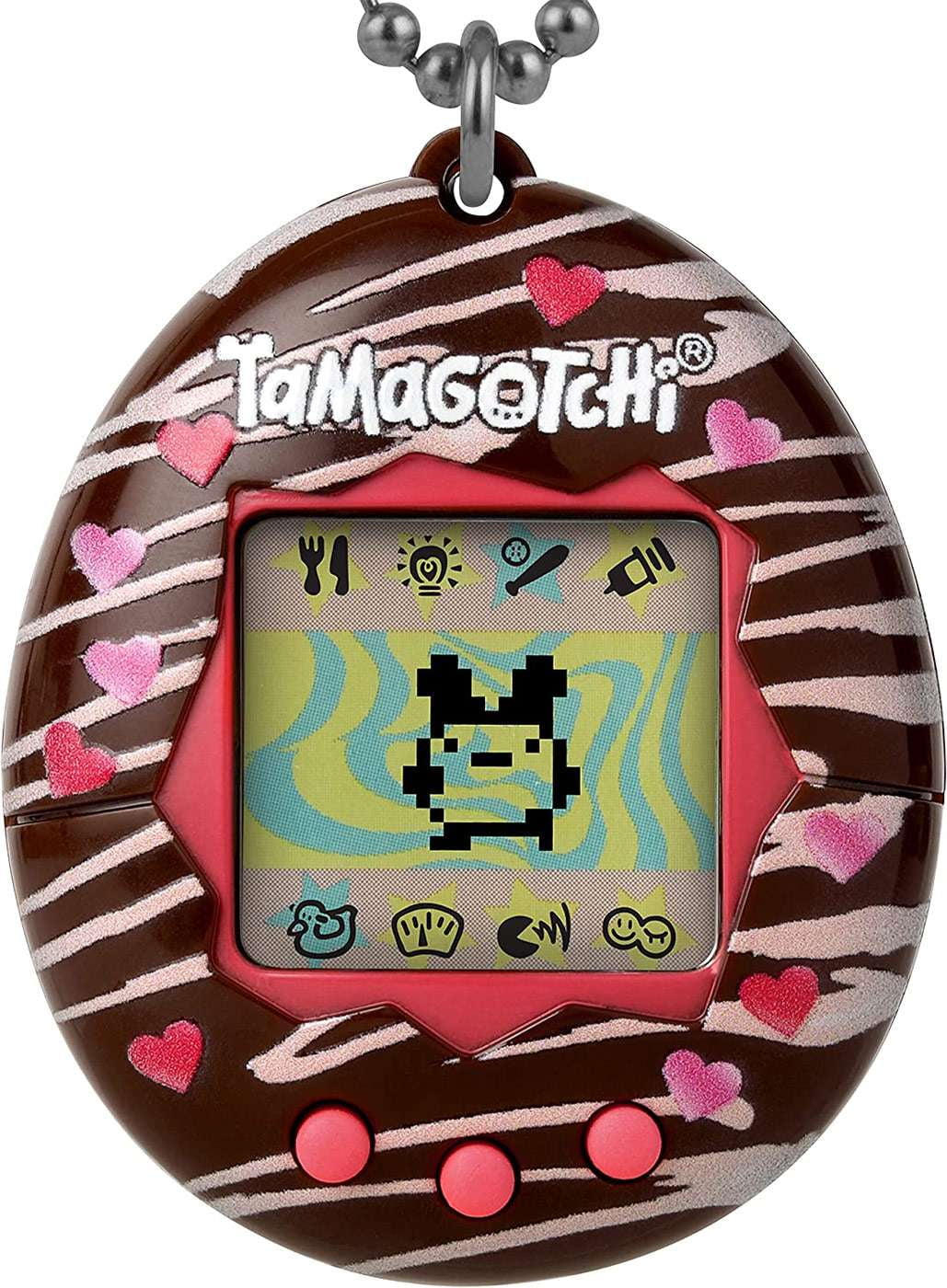 Tamagotchi Gen 2 Interactive Chocolate Virtual Electronic Pet, 8