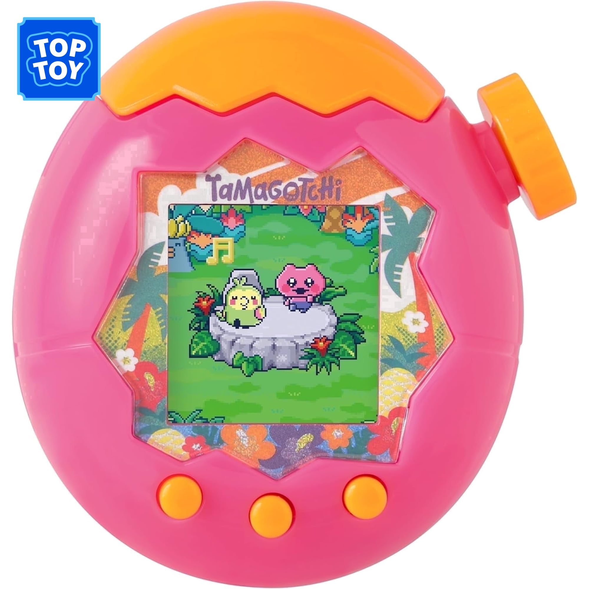 Tamagotchi Paradise - Orange Tropics - Walmart.com