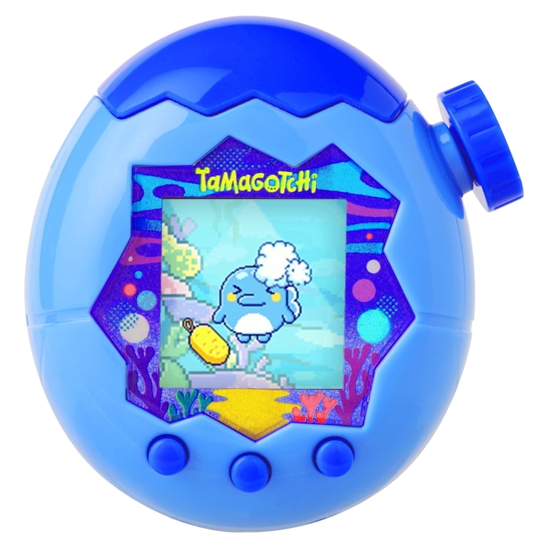 Tamagotchi, Digital Pet, Blue Water, Nurturing, Connect, Breed