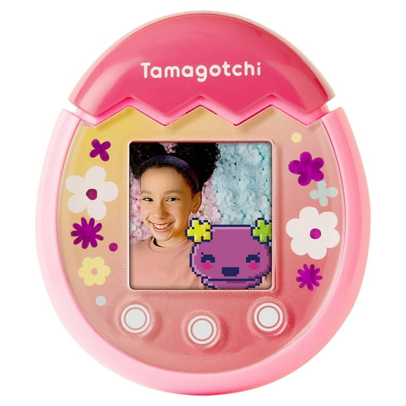 Tamagotchi Pix - Floral (Pink) Electronic Pet