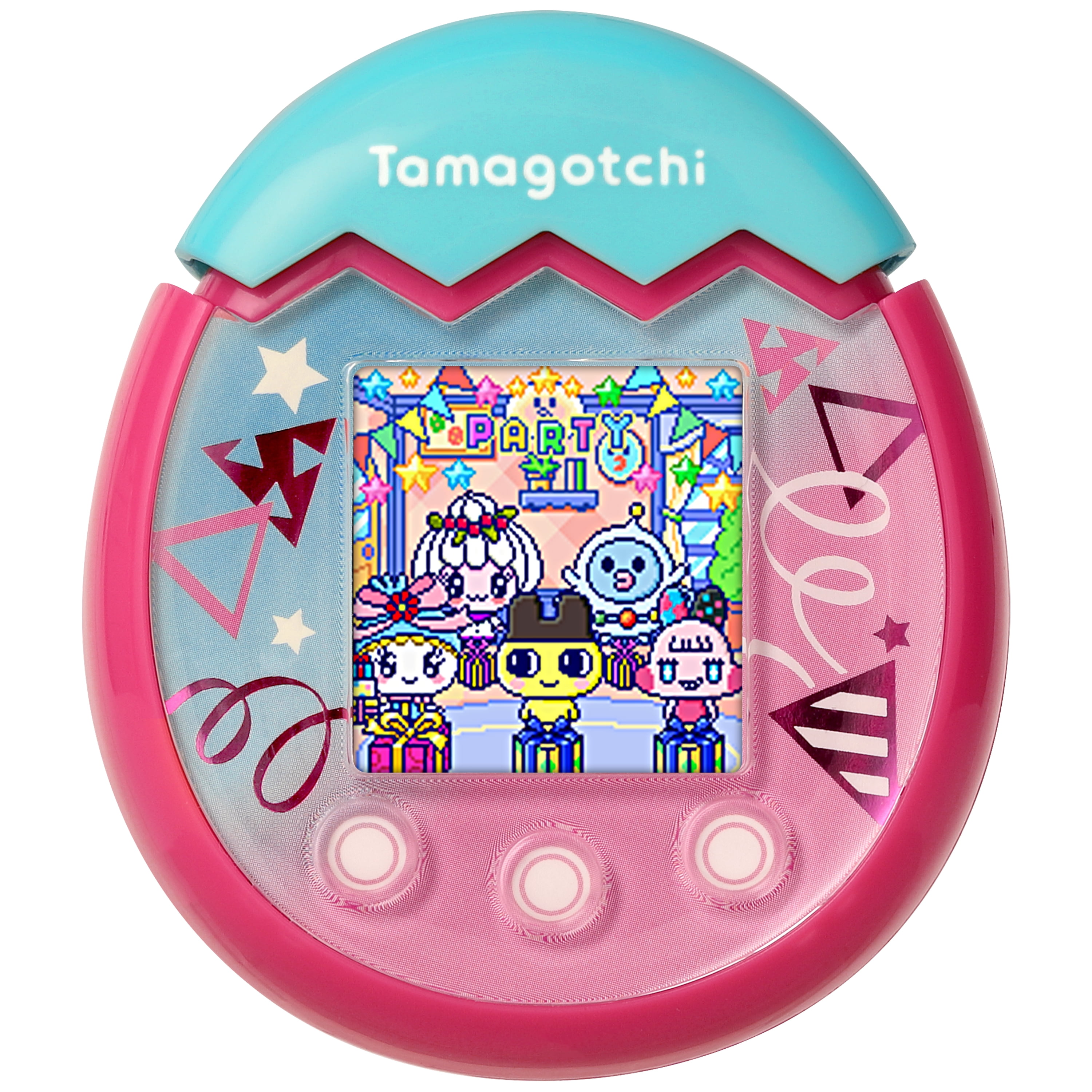 Tamagotchi Pix Party Confetti Electronic Pet 