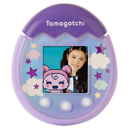 Tamagotchi Pix - Sky (Purple) Electronic Pet