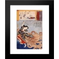 thumbnail image 1 of Tamakatzura Tamatori attacked by the octopus 20x24 Framed Art Print by Utagawa Kuniyoshi, 1 of 2