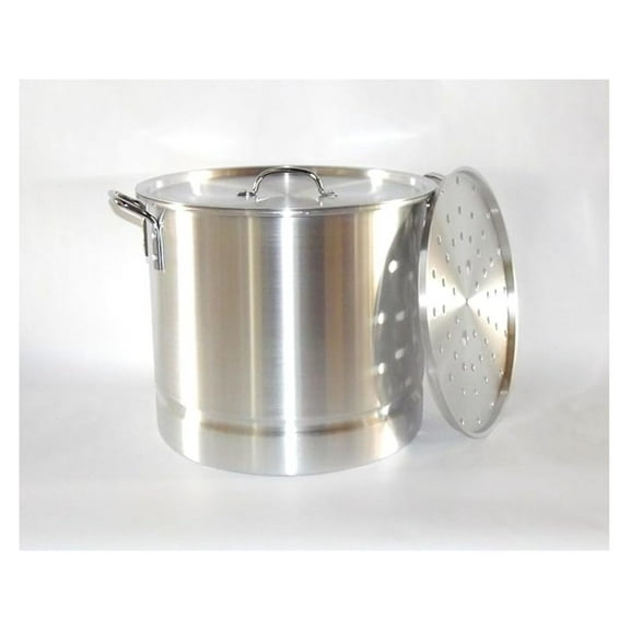 Tamale Steamer Vaporera Stock Pot Premium Aluminum 52 Qt Tamalera 13 Gallons