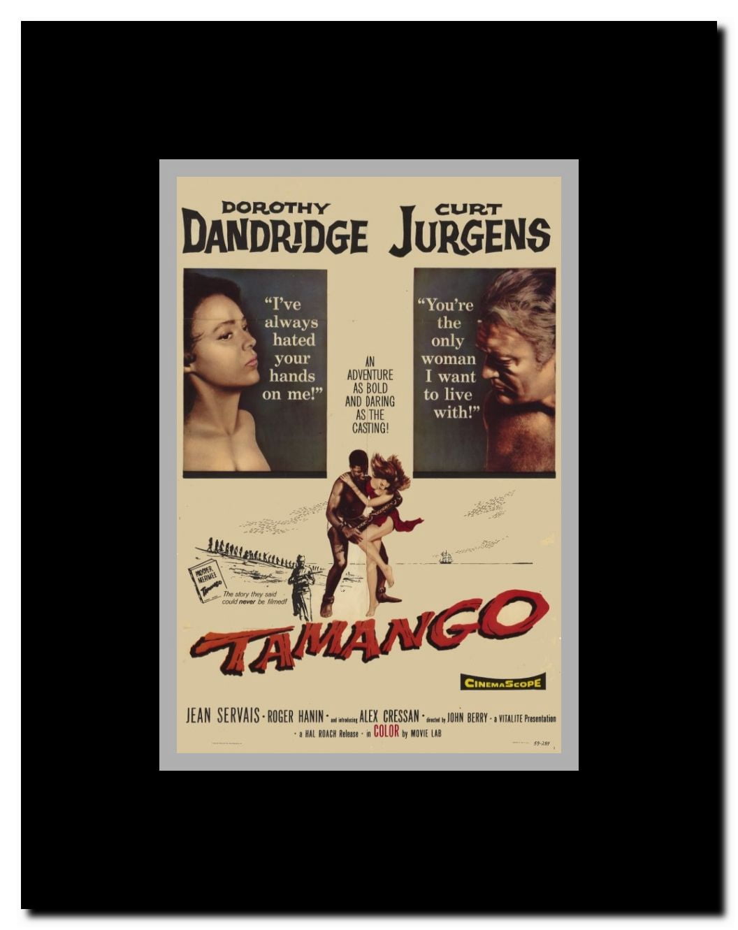 Tamango Framed Movie Poster
