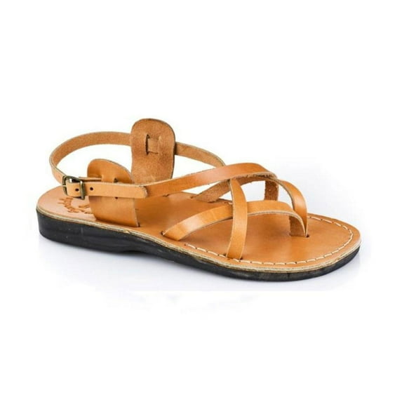 Tamar Buckle - Leather Flip Flop Sandal - Womens Sandals