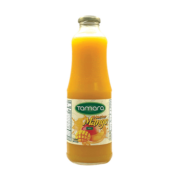 Tamara Mango Nectar 1L 34oz Premium Tropical Juice Drink Case of -6