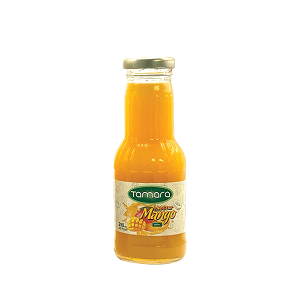 Tamara Mango Nectar 250ml Glass Bottle Premium Fruit Drink - Case of 24
