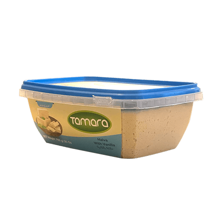 Tamara Vanilla Halva 700g Traditional Sesame Tahini Dessert Case of -12