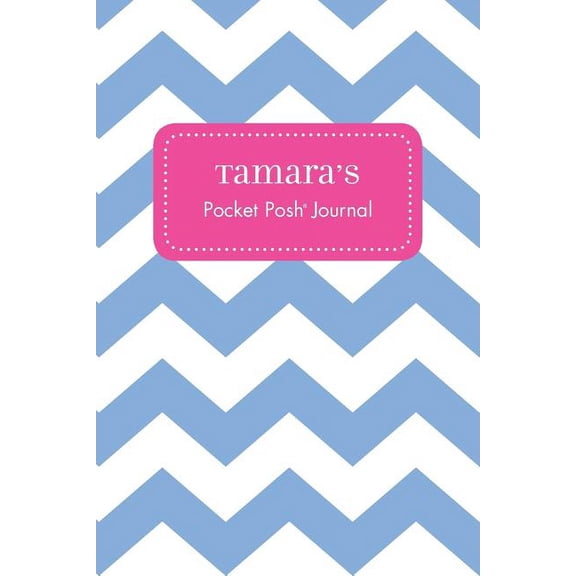 Tamara's Pocket Posh Journal, Chevron, (Paperback)