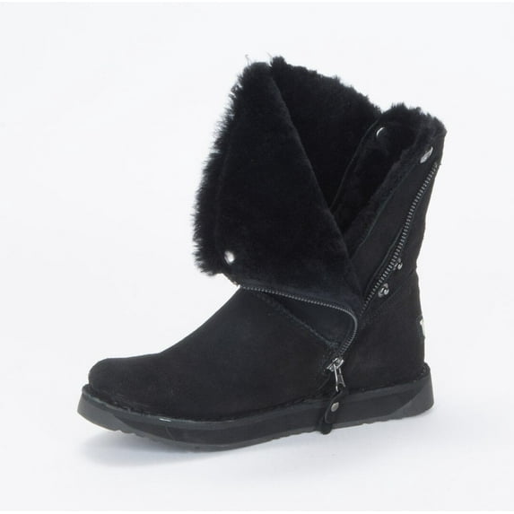 Tamarac by Slippers International Womens Tahoe 2 Shearling Boot Black / 5