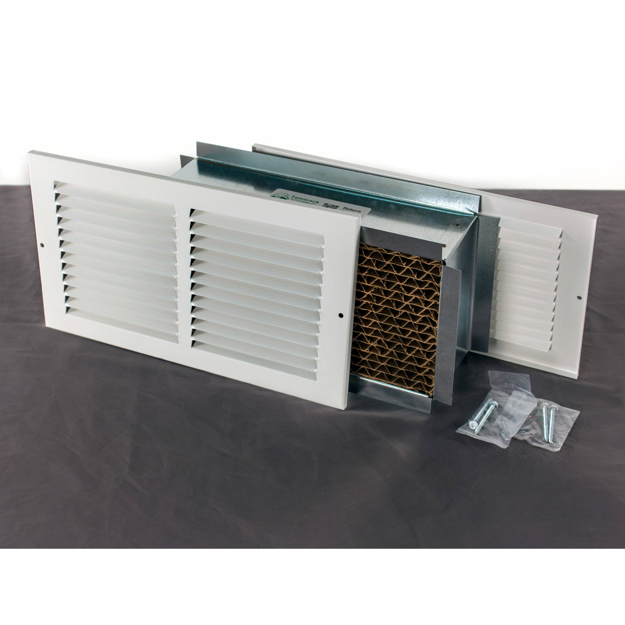 Tamarack Interior Wall Air Transfer Grille 12" x 4" With Sound and