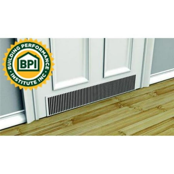 Tamarack Perfect Balance Interior Door Air Transfer Grille with Sound and Light Mitigation