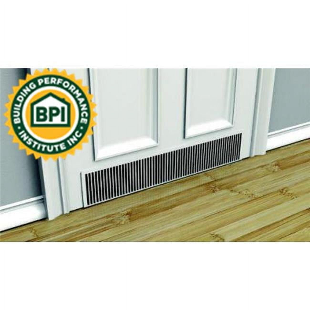 White Rectangular ABS Plastic Floor Air Register