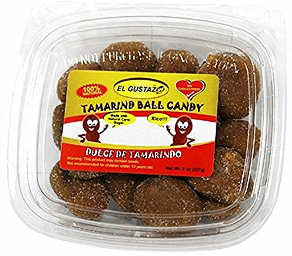 Tamarind Balls Tamarindo 100 natural. 8 oz