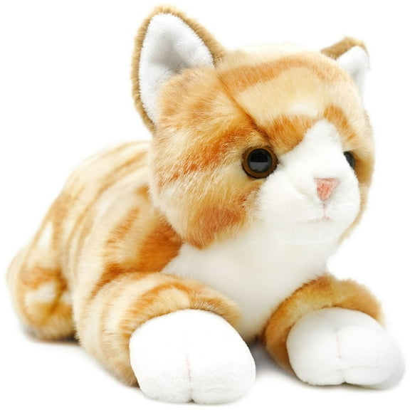 Tamarr the Orange Tabby Cat | 10 Inch Stuffed Animal Plush | By TigerHart Toys