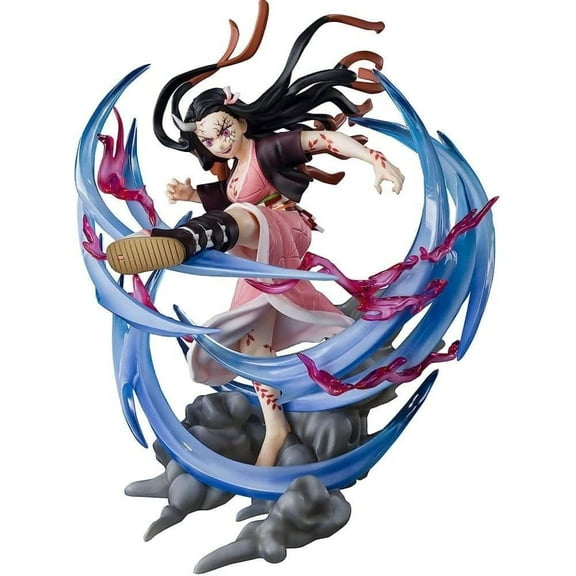 Tamashii Nations - Demon Slayer: Kimetsu no Yaiba - Nezuko Kamado -Demon Form Advancing Ver., Bandai Spirits FiguartsZERO Collectible Statue