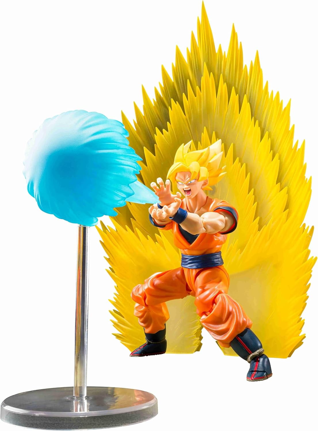 Tamashii Nations - Dragon Ball Z - Super Saiyan Son Goku - Teleport Kamehameha -, Bandai Spirits S.H.Figuarts Action Figure & Effect Parts Set