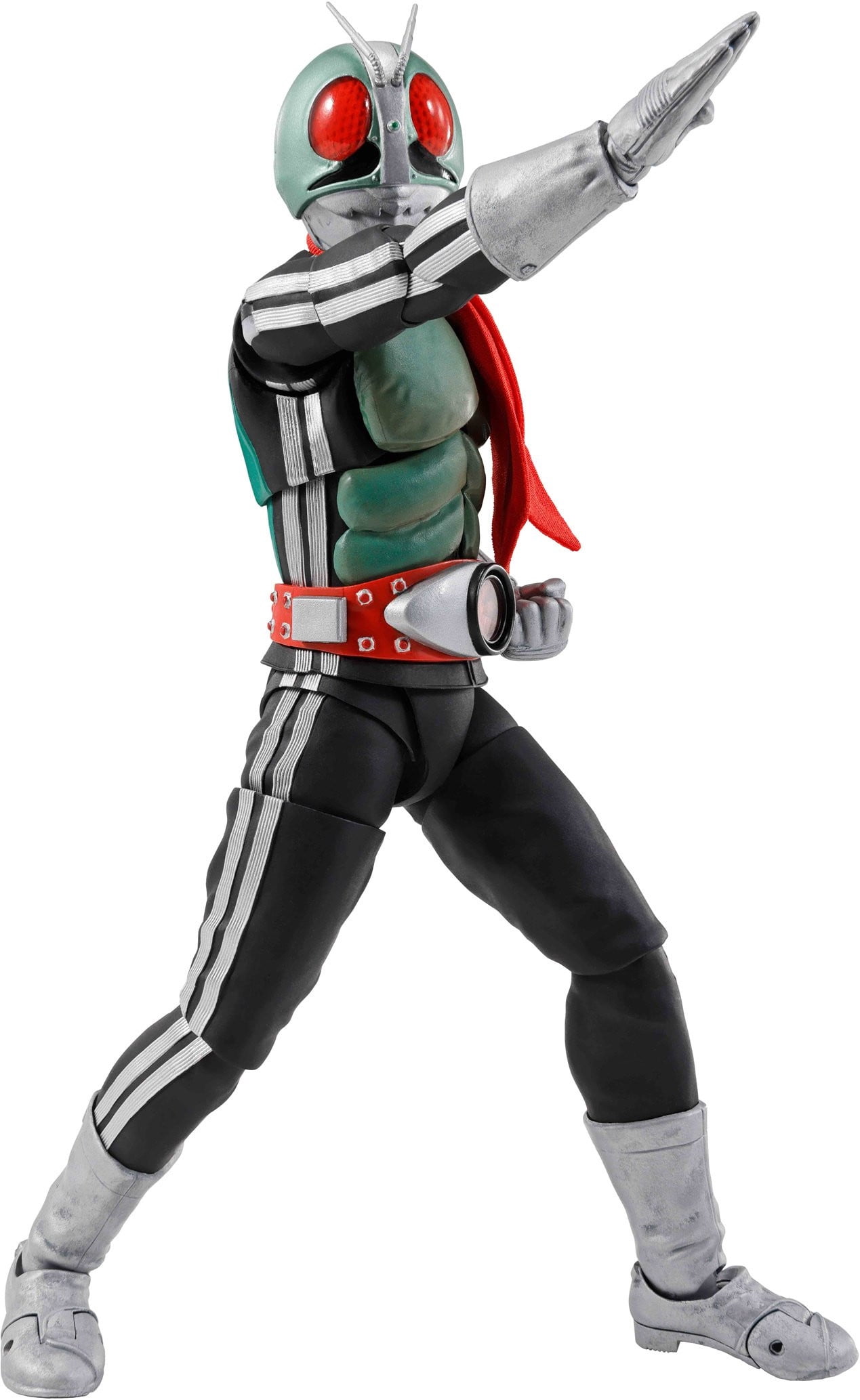 Tamashii Nations Masked (Kamen) Rider: Kamen Rider 1 Legendary Showa Masked Riders Edition First Release (Shinkocchou Seihou) S.H.Figuarts Action Figure