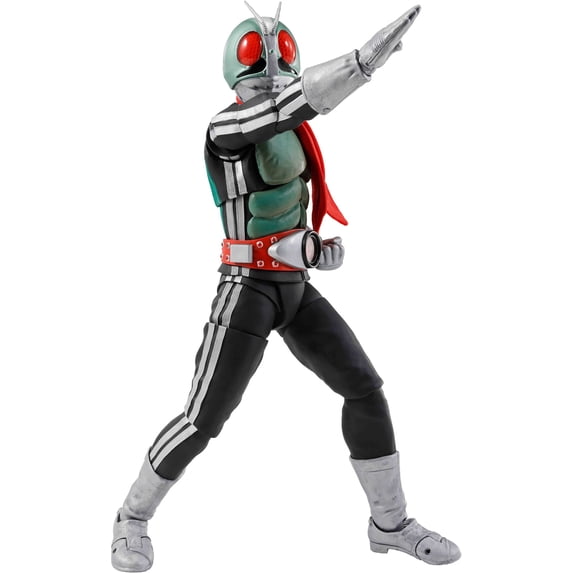 Tamashii Nations Masked (Kamen) Rider: Kamen Rider 1 Legendary Showa Masked Riders Edition First Release (Shinkocchou Seihou) S.H.Figuarts Action Figure