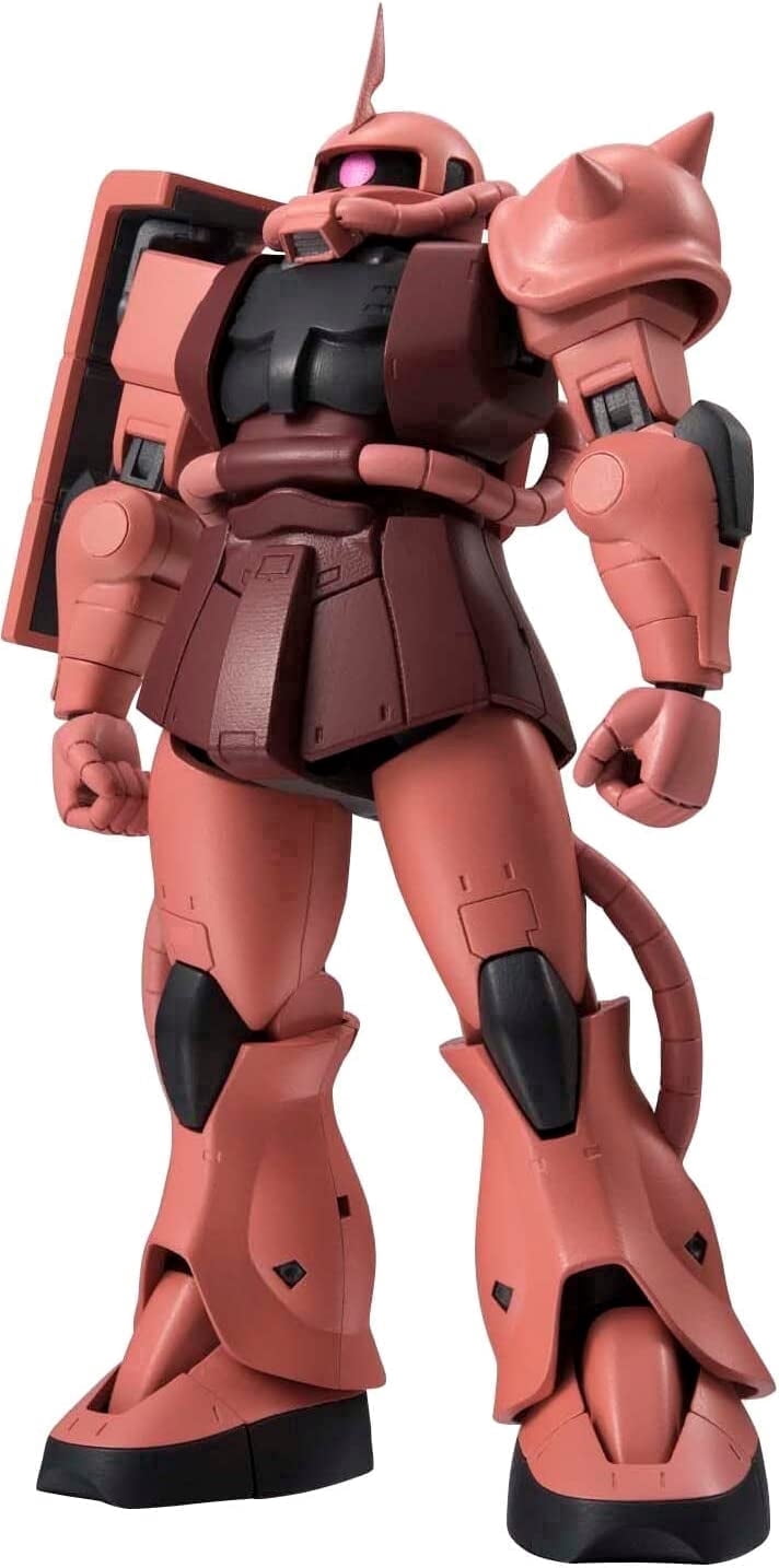 Tamashii Nations - Mobile Suit Gundam - <SIDE MS> MS-06S Zaku II Char's Custom Model Ver. A.N.I.M.E., Bandai Spirits The Robot Spirits Collectible Figure