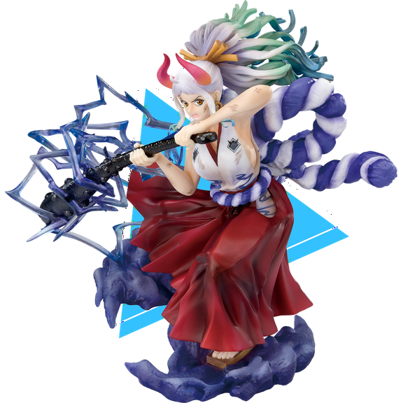 Tamashii Nations - One Piece - [Extra Battle] Yamato -Thunder Bagua- (Battle Scarred Ver.), FiguartsZERO Collectible Figure