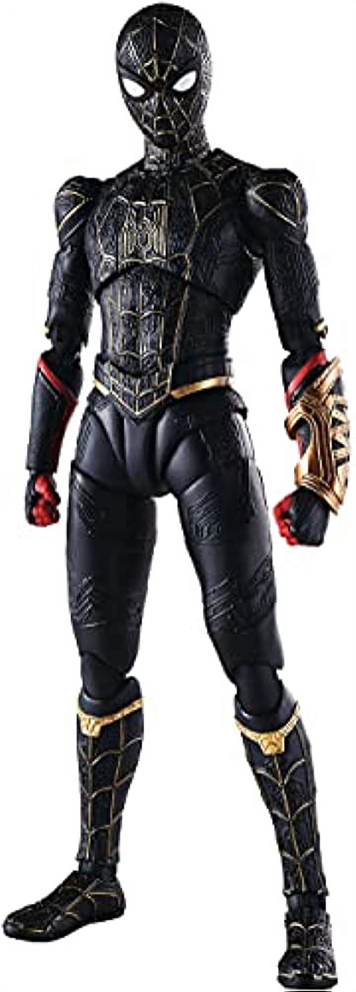 Tamashii Nations - Spider-Man: Now Way Home - Spider-Man (Black & Gold Suit), Bandai Spirits S.H.Figuarts Action Figure