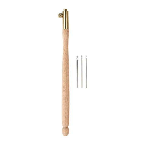Tambour Hook 0.7mm/1.0mm/1.2mm Embroidery Beading Knitting Tool for Knitting wood