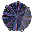 thumbnail image 1 of Tambourine 8" Double Row Tambourine for Adults Kids Wooden Tambourine Instruments Percussion Musical Instrument Handbell - B B, 1 of 8
