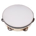 Tambourine Double Row 8in Percussion Jingles Hand Instrument for Party