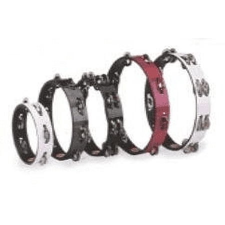 Tambourine, Headless, 10" Diameter, 8 Pairs Jingle
