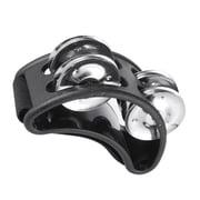 Tambourine,With 2 Metal Percussion Musical With 1pcs Percussion Musical 2 Metal Bell Musical With 2 Wotao Dsfen Iuppa Adben Black