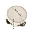 thumbnail image 1 of Tambourines 4/6/7/8/9/10 Inch Hand Tambourine Aluminum Alloy, 1 of 8