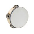 thumbnail image 1 of Tambourines,Wooden Tambourines Adults Drum Bell Double Rows,Hand Held Drum Bell Birch Metal Percussion,Percussion Musical Instrument Tambourine for Kids,Handheld Tambourine 6inch Wood, 1 of 8