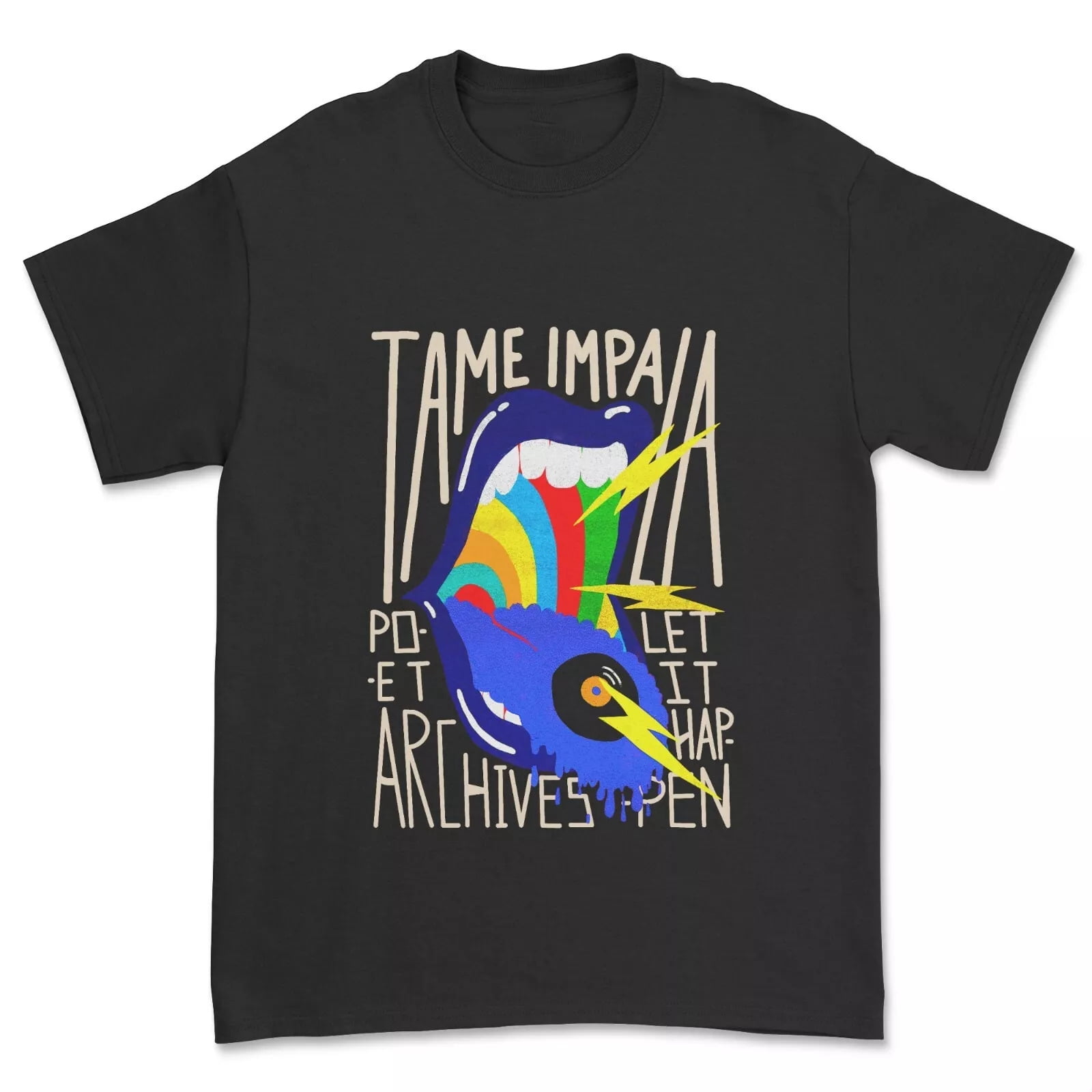 Tame Impala T-Shirt Let It Happen Kevin Parker Band Currents The Less I