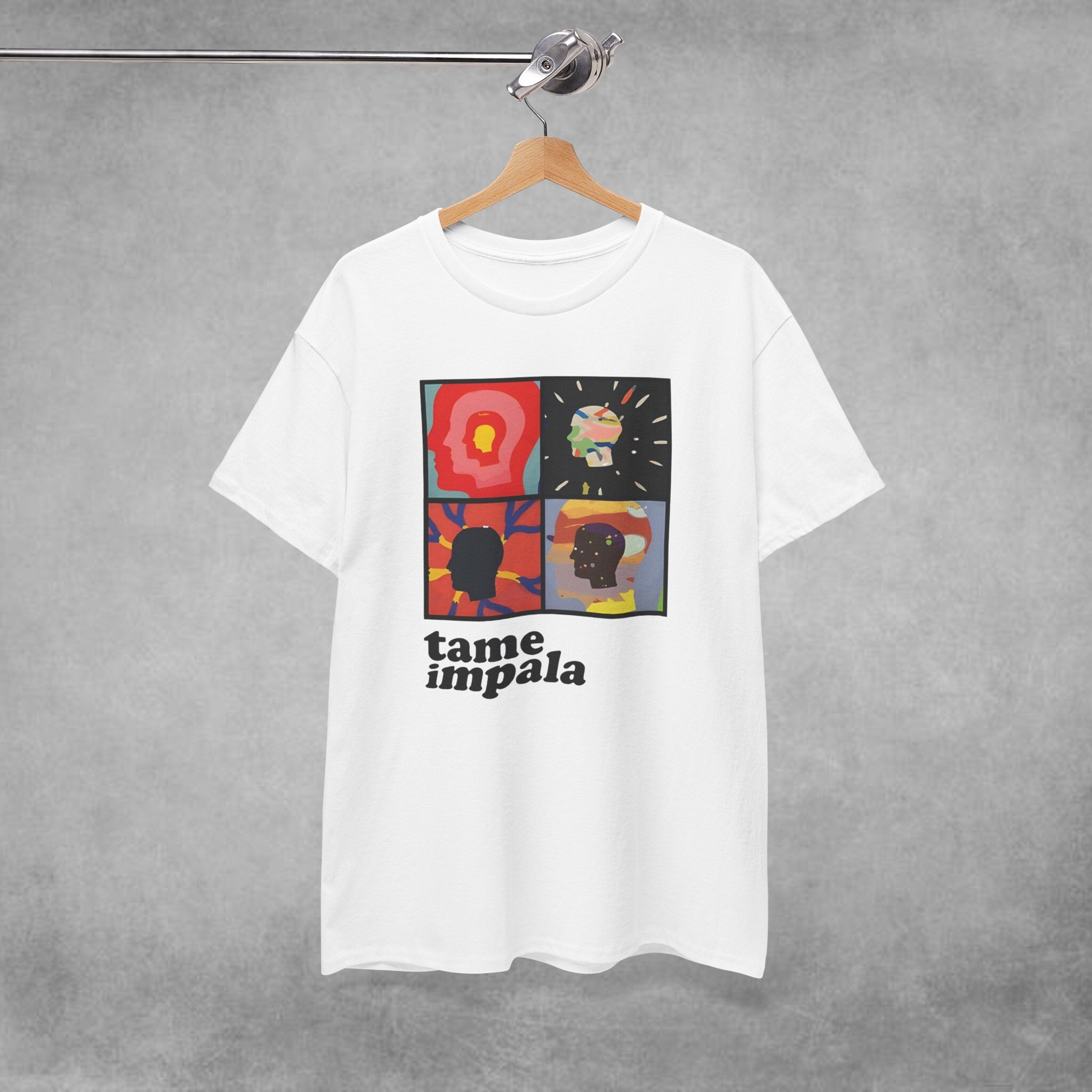 Tame Impala Unisex T-Shirt - The Slow Rush Album Shirt - Indie Band ...