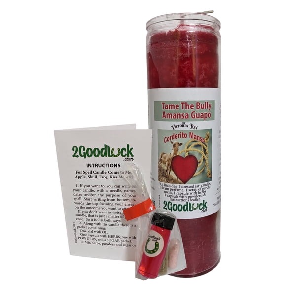 Tame the Bully Dressed Candle Kit - Amansa Guapo
