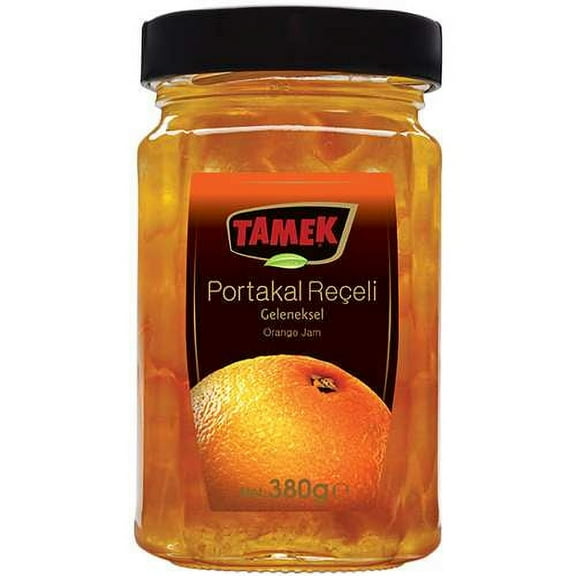 Tamek 100% Natural Orange Jam Spread - Delightfully Sweet Citrus Flavor for Breakfast