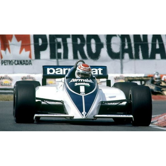Tameo Kit CPK001 Brabham BT50 - 1982 Canadian Grand Prix - White Metal Car Kit - Scale 1:43, Made in Italy