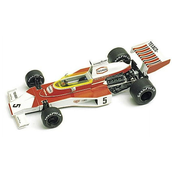 Tameo WCT074 McLaren M23 Ford Cosworth - 1974 Brazilian Grand Prix - White Metal Car Kit - Scale 1:43, Made in Italy