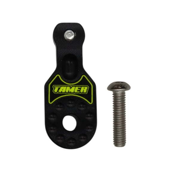 Tamer MX FGB-403 Fork Guard Bracket Black CNC Aluminum Dirt Bike Holeshot Device Reinforcement Strengthens Fork Guard Mounting Patented Design Made in USA for Motocross & Off-Road