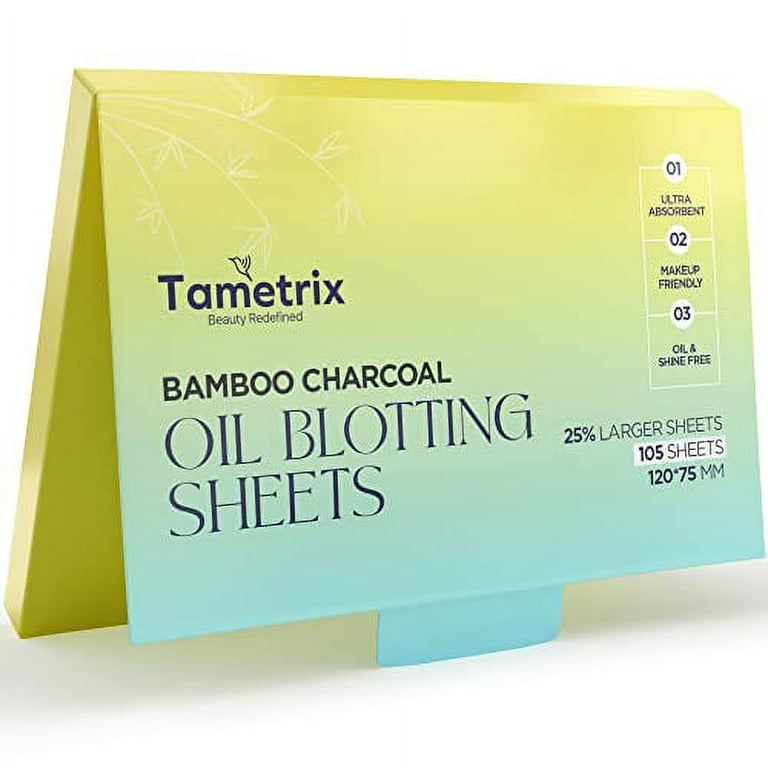 https://i5.walmartimages.com/seo/Tametrix-Natural-Bamboo-Charcoal-Oil-Absorbing-Sheets-Face-25-larger-Makeup-Friendly-Blotting-Paper-Oily-Skin-Easy-Pull-One-105-Count-Tissues-Facial_0083bdd2-cc4a-4639-b895-1c651f3ee14b.b5cce99ae63afb3de2afa6454347fa92.jpeg?odnHeight=768&odnWidth=768&odnBg=FFFFFF